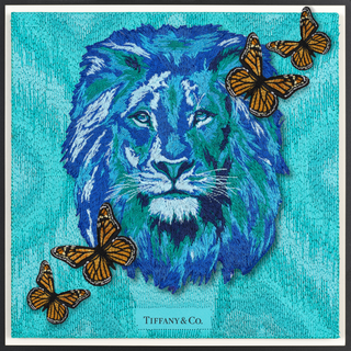 Strength Blue/Green 12"x12"