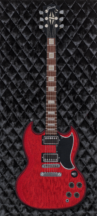 SG with Quilted Background