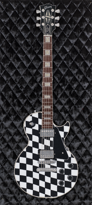 Checker Les Paul Quilted Background