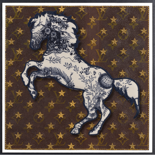 BANDANA BRONCO-TOILE-12"X12