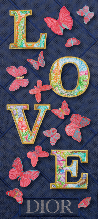 DOUBLE LOVE 12"X26" FLOWER GARDEN