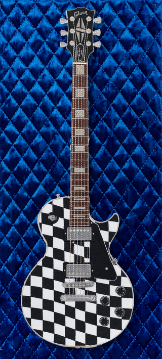 Checker Les Paul Quilted Background