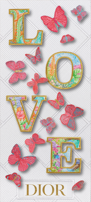 DOUBLE LOVE 12"X26" FLOWER GARDEN