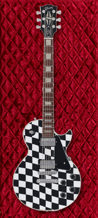 Checker Les Paul Quilted Background