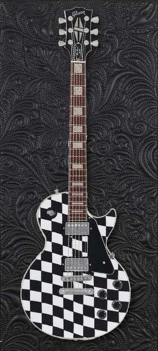 Checker Les Paul Quilted Background