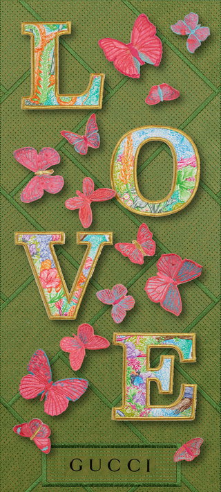 DOUBLE LOVE 12"X26" FLOWER GARDEN