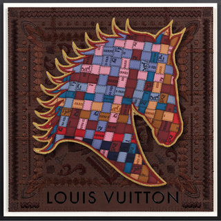 CAVALIER BOLDUC SCARF 12"X12"