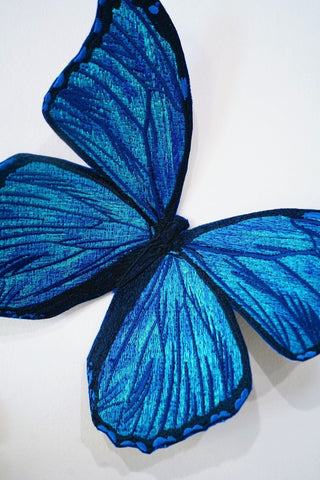 Blue Morpho Butterfly 6" through 10" - Stephen Wilson Studio
