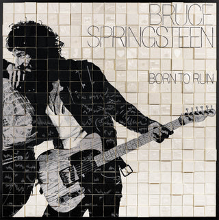 Bruce Springsteen, Born to Run 40x40 Mosaic - Stephen Wilson Studio