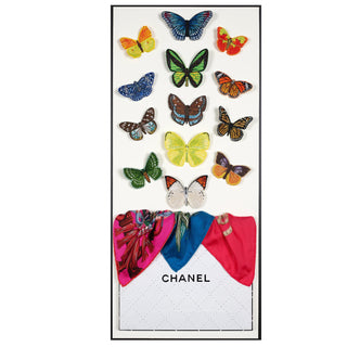 Chanel Butterfly Surprise 12"x26" - Stephen Wilson Studio