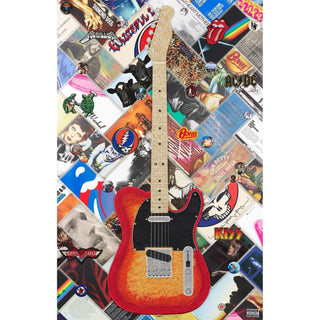 Custom St. Elmo's Fire 26"x40" - Stephen Wilson Studio