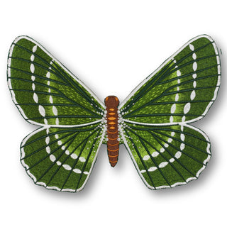 Green Papillon Butterfly 6" through 12" - Stephen Wilson Studio