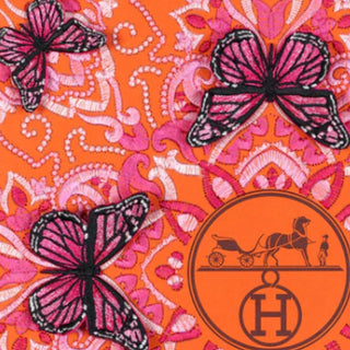 Hermes Pink Symmetry 12"x12" - Stephen Wilson Studio