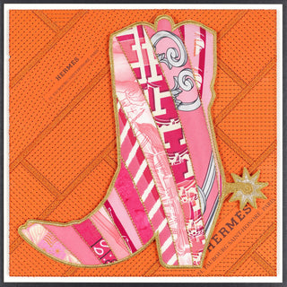 Painted Kinky Boot 12"x12" - Stephen Wilson Studio