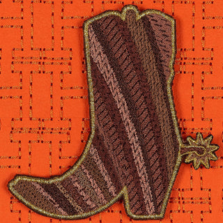 Petite Painted Boot 5"x5" - Stephen Wilson Studio