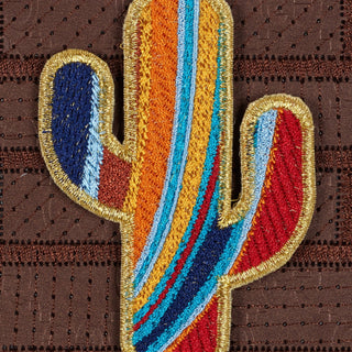 Petite Painted Cactus 5"x5" - Stephen Wilson Studio