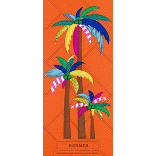 Pop Palm Trees 26"x12" - Stephen Wilson Studio