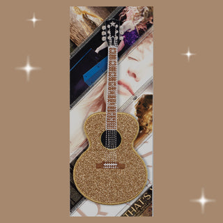 Taylor Swift Fearless Guitar Petite 5"x12" - Stephen Wilson Studio