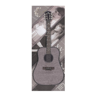 Taylor Swift Tortured Poets Department Guitar Petite - The Albatross 5"x12" - Stephen Wilson Studio