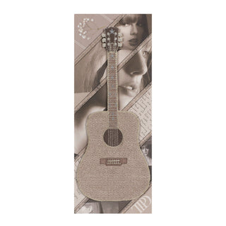 Taylor Swift Tortured Poets Department Guitar Petite - The Bolter 5"x12" - Stephen Wilson Studio