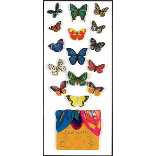 Louis Vuitton Butterfly Swarm Various (Double) by Stephen Wilson (26x12x2)